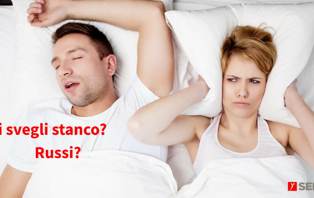 Sonno disturbato? La causa possono essere le apnee notturne.